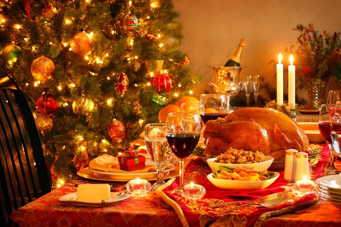 mon an ngay noel