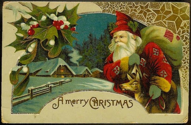 victorian santa claus