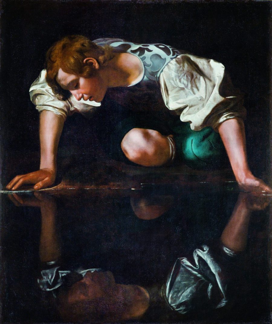 Caravaggio Narziss
