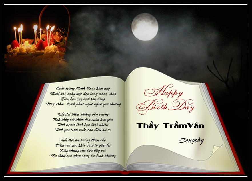 Songthy HappyBirthDay ThayTramVan
