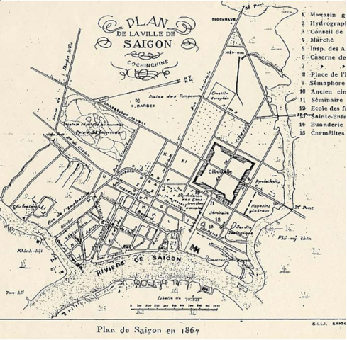Citadel of Saigon 1867