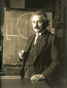 220px Einstein 1921 by F Schmutzer restoration