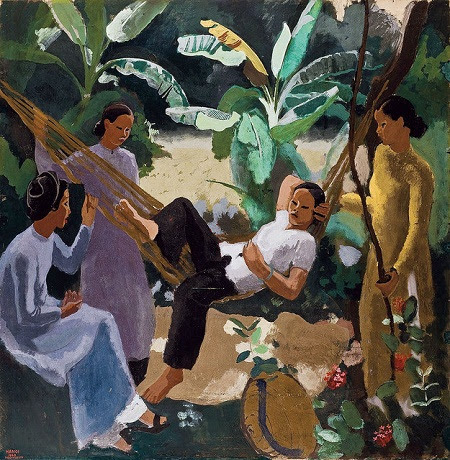 Joseph Inguimberty ve tranh phu nu nam vong