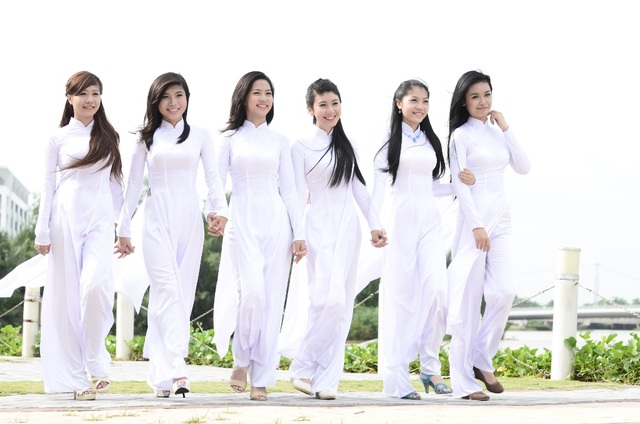 ao dai nu sinh