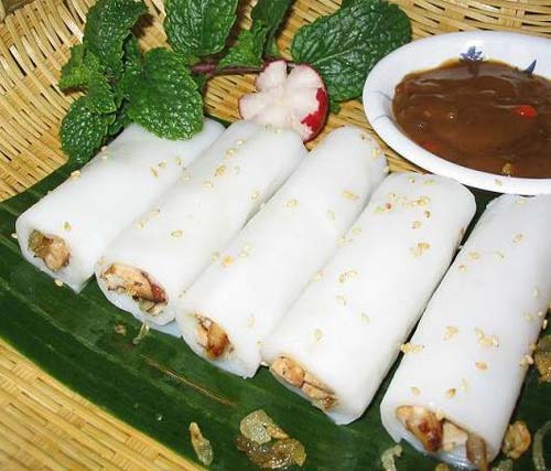 banh uot cuon ram quang nam