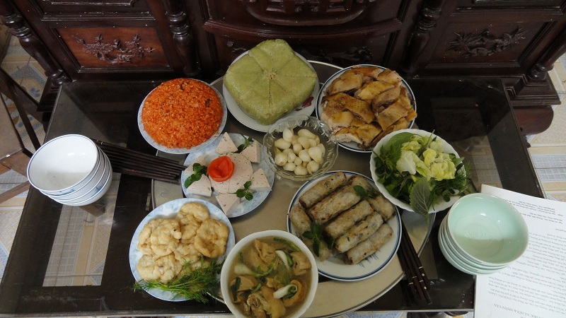 mam com cung gio gia tien