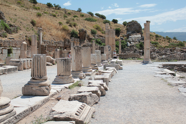 State agora at Ephesus Turkey