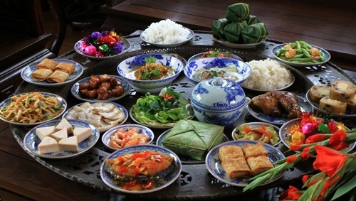 mam co tet tren ba mien viet nam