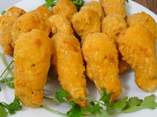 ga chay chien vang