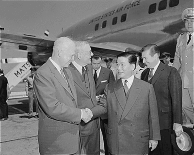 Ngo Dinh Diem at Washington