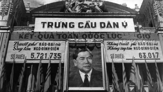 Referendum Diem v. Bao Dai. Oct. 23 1955