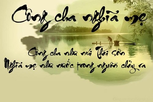 ca dao tuc ngu ve cha me