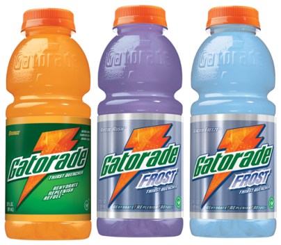 3 gatorade flavors